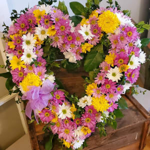 Loving Heart Tribute Flower Bouquet