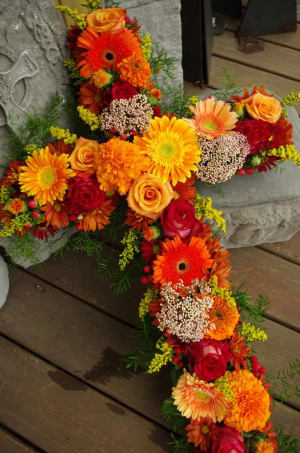 Autumn Cross Flower Bouquet