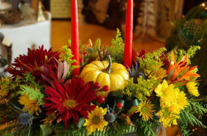 Pumpkin Patch Flower Bouquet