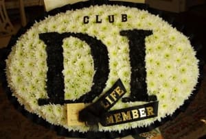 Club Logo Flower Bouquet