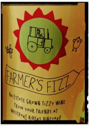 Westport Rivers Farmers Fizz Prosecco (can) Flower Bouquet