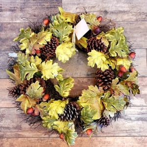 Acorn Wreath Flower Bouquet