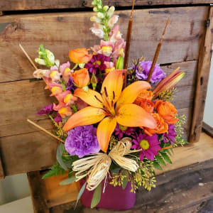 Witch Potion Cube Flower Bouquet