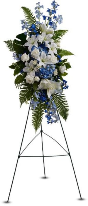 Ocean Breeze Spray Flower Bouquet