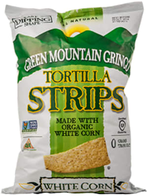 Green Mountain Gringo Organic WHITE Tortilla Strips Flower Bouquet