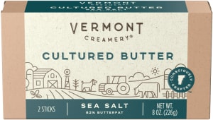 VERMONT CREAMERY CULTURED BUTTER Seasalted Flower Bouquet