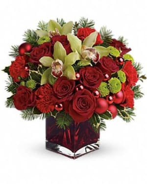 Merry & Bright Flower Bouquet