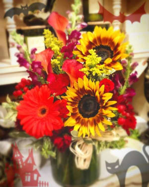 Happy October! Flower Bouquet