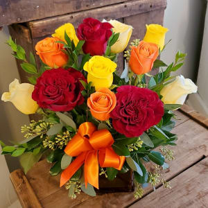 Sunshine Roses Flower Bouquet