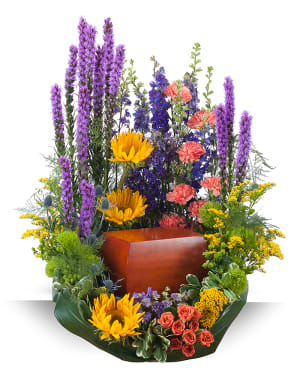 Celebration Garden Surround Flower Bouquet