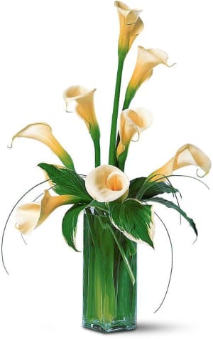 White Callas Flower Bouquet