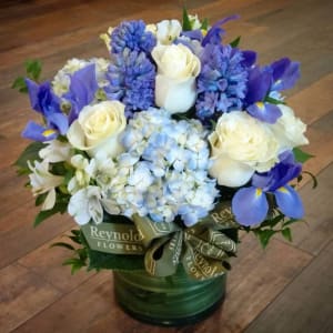 Baby Boy Cylinder Flower Bouquet