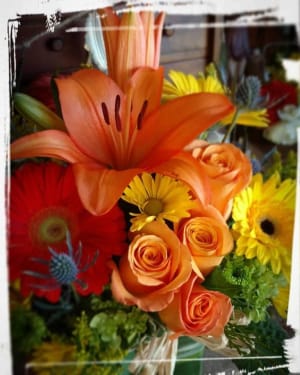 Celebrate October! Flower Bouquet
