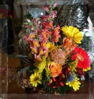 Cornucopia Snap Flower Bouquet