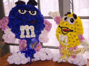 M&Ms - 3D Flower Bouquet