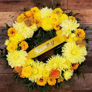 Circle of Sunshine Flower Bouquet