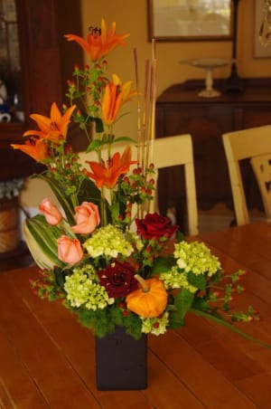 Thanksgiving Ganache Flower Bouquet