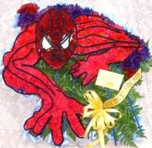 Spiderman Flower Bouquet