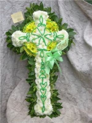 Highland Celtic Cross Flower Bouquet