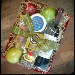 Bourgeois Bourdeaux Gift Tray Flower Bouquet