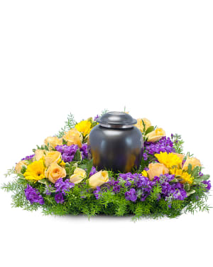 Vivid Memories Urn Surround Flower Bouquet