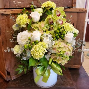 Forest Hydrangea Vase Flower Bouquet