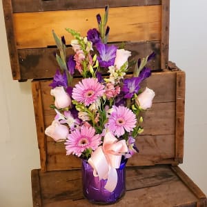 Sweet and Warm Remembrance Table Arrangement Flower Bouquet