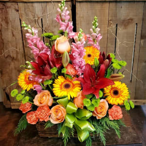 BRILLIANT BASKET Arrangement Flower Bouquet