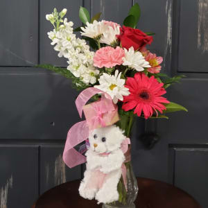 Beary Hugs to you Flower Bouquet