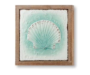 Shell Wall Art Flower Bouquet