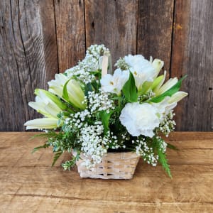 Divinity Basket Flower Bouquet