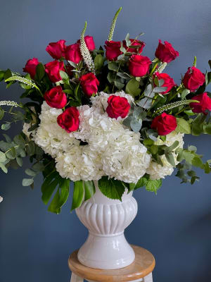 Regal 2 Dozen Red Roses  Flower Bouquet