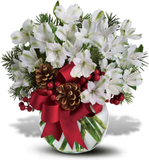 Let It Snow Flower Bouquet