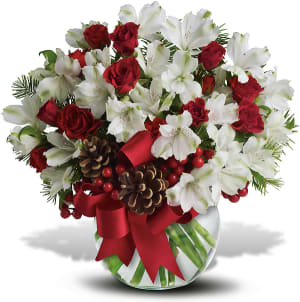 Let It Snow Flower Bouquet