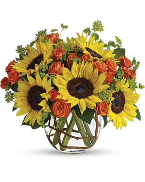 Sunny Sunflowers Flower Bouquet