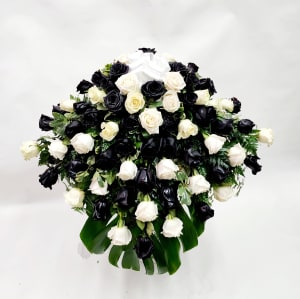 FUNERAL CASKET SPRAY 19 Flower Bouquet