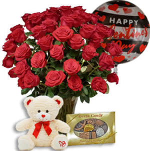 Lovers Package Flower Bouquet