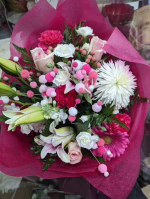 Passionate Pinks Flower Bouquet