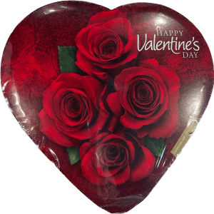 Valentine Heart Candy Box Flower Bouquet