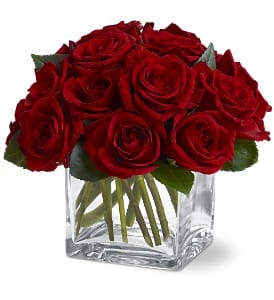 Dozen Rose Contempo Flower Bouquet