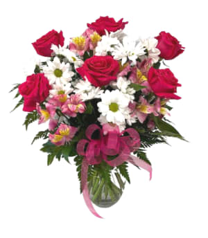Princess Pink R-1722 Flower Bouquet