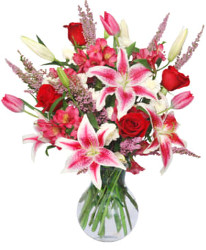 True Love Blooms Bouquet Flower Bouquet