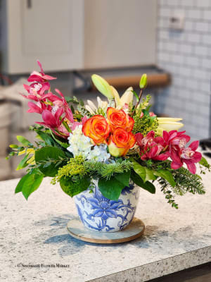 Valentine Colors Signature Arrangement Flower Bouquet