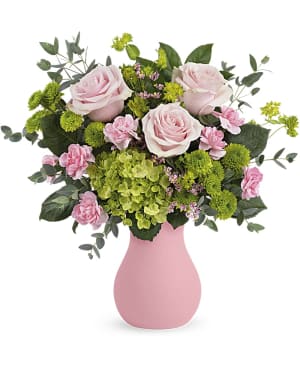 Teleflora's Breezy Pink Bouquet Flower Arrangement Teleflora's Breezy Pink Bouquet Flower Bouquet