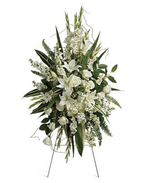 Heartfelt Sympathy Spray Flower Bouquet