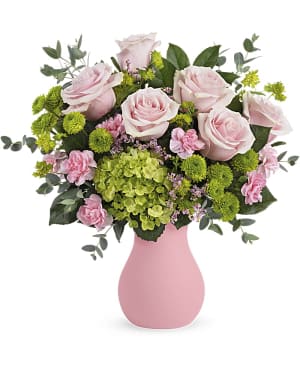 Teleflora's Breezy Pink Bouquet Flower Bouquet