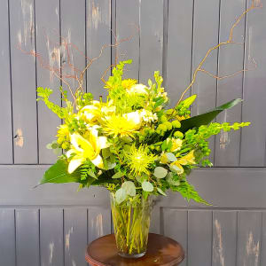 Go Green Bay! Flower Bouquet