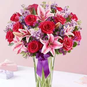 Straight From the Heart Flower Bouquet