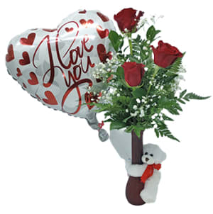 Perfect Trio Flower Bouquet