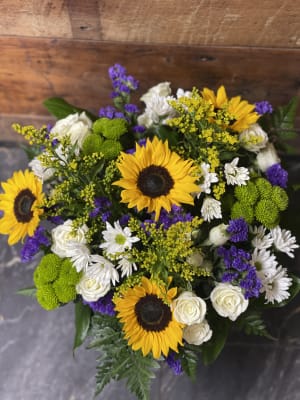 Sunny Garden Flower Bouquet